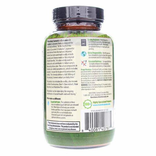 Whole-Body Turmeric Extra, IRN